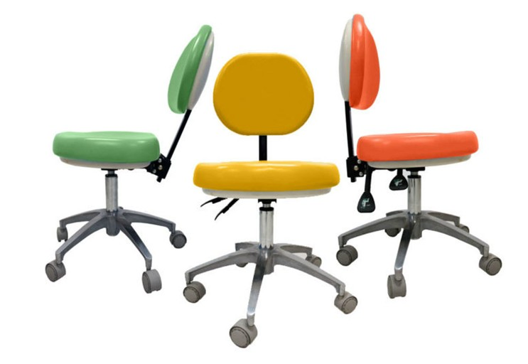 Hot Sale Dentist Dental Stool with Adjust Seat Tilt and Backrest Hot Sale Model