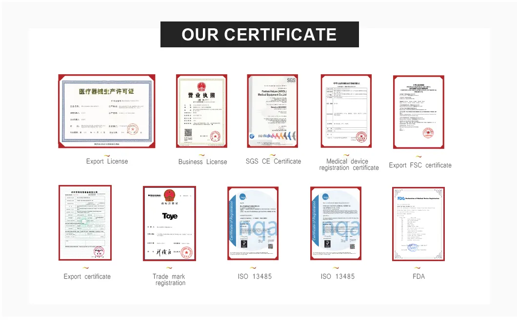 Certifications