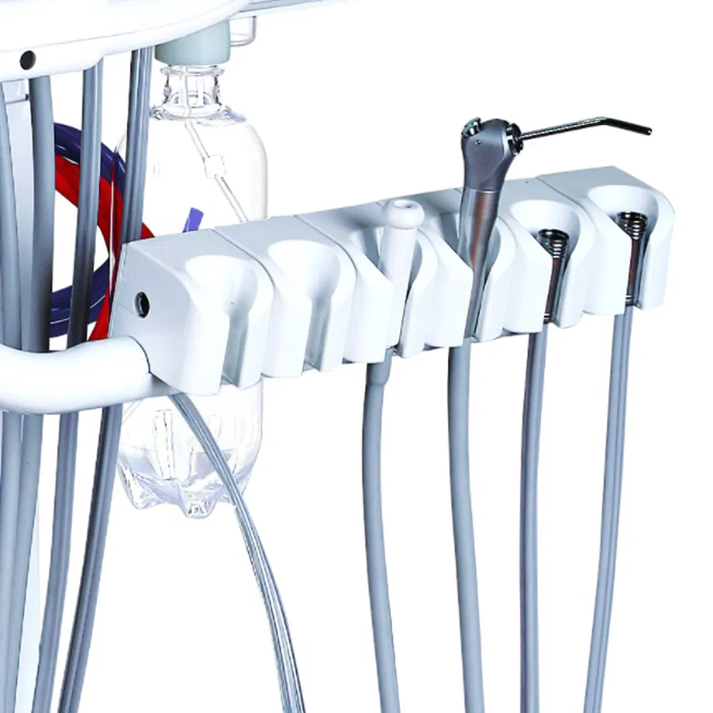 Portable Unit Dental Treatment Mobile Cart Trolley Dental Unit with Film Viewer