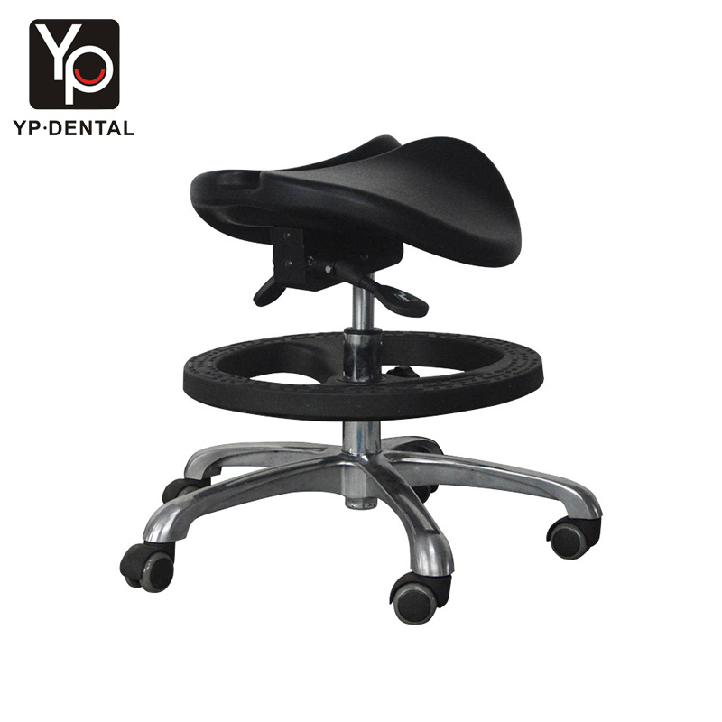 Manufacturer Wholesale Dental Saddle Stool for Dentist Chair Salon Saddle Stool Chair with Wheels