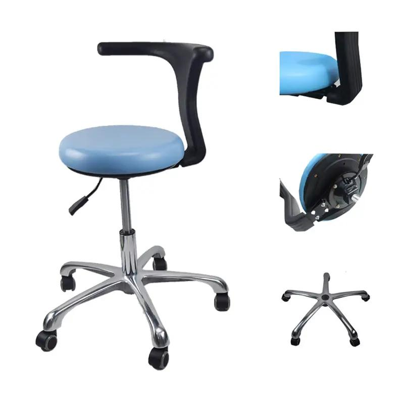 Medical Instrument Chair Hospital Furniture Lab Stool Doctor Sisitant Chair Surgical Mobile Dental Nurse Stool
