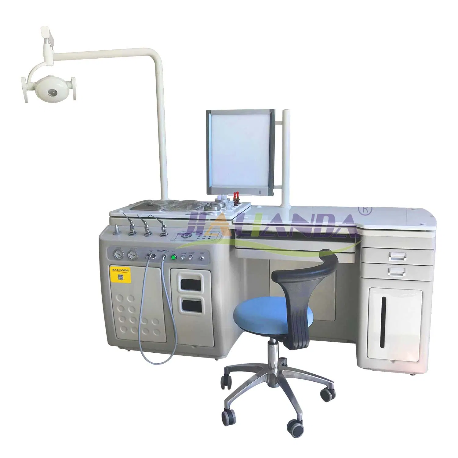 Medical Diagnosis Ent Equipment Unit Ent Examination Treatment Unit with Headlight