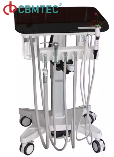 Dental Equipment Mobile Trolley Treatment Mobile Dental Cart Unit Portable Dental Unit