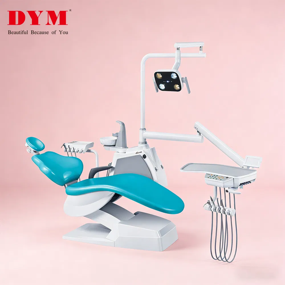 Dental Equipment Price Dental Electric Chair Unit with Dental Scaler Compressor Handpiece Light Cure