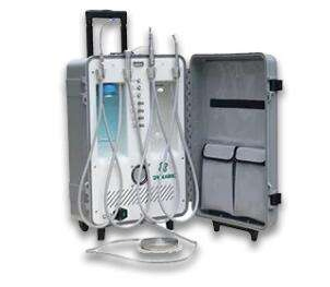 Medical Wholesale Hot-Sale Portable Mobile Dental Unit Cart Dental Turbine Unit with Air Compressor
