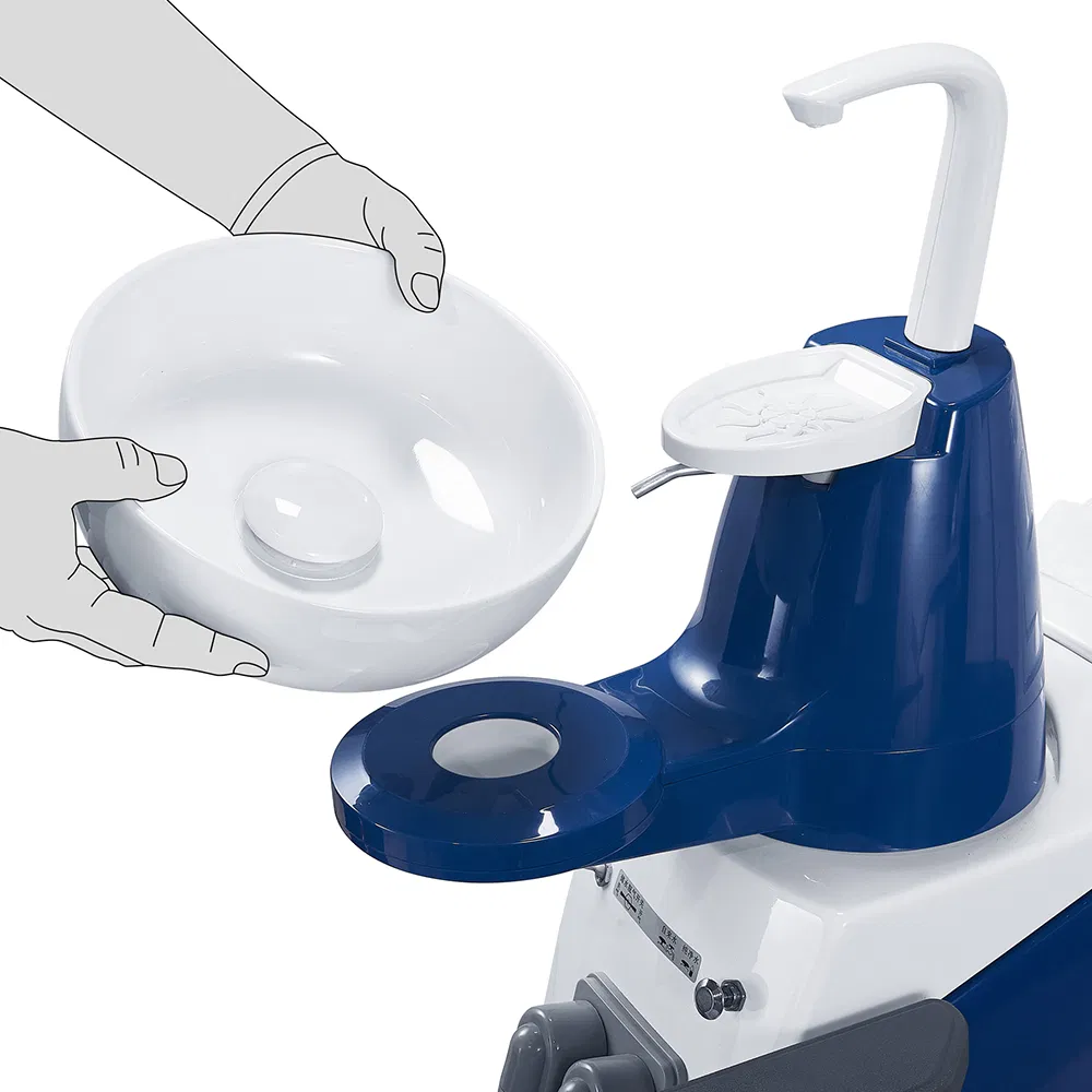 Luxury Operating Light Classical Dental Unit with Chair