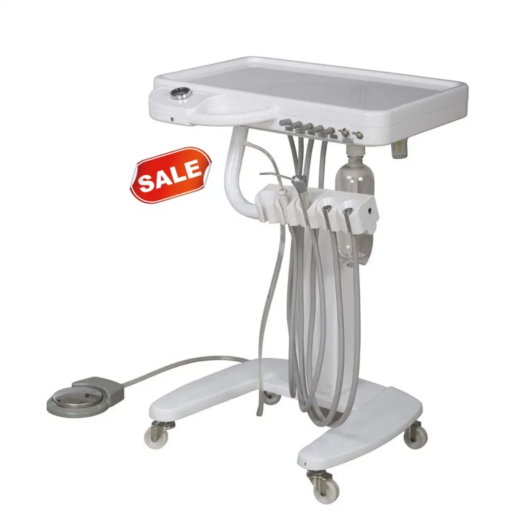 Portable Dental Dental Portable Turbine Unit Work with Air Compressor Dentistry Equipment