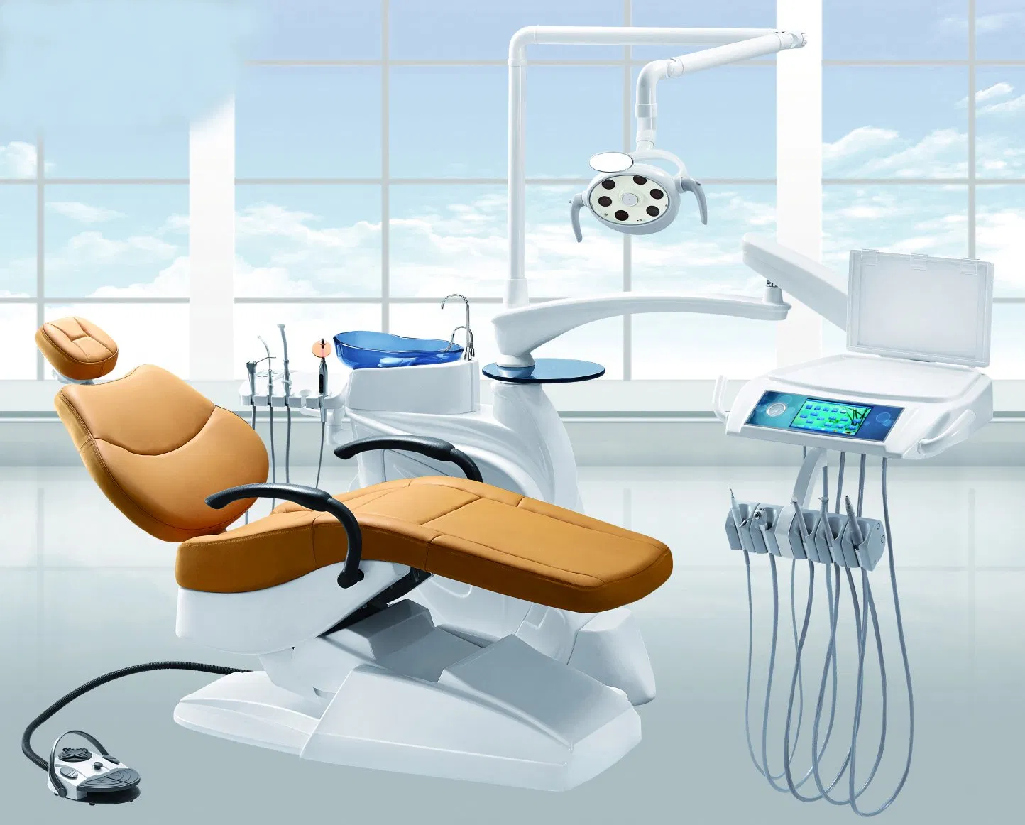Computer-Controlled Dental Unit with Ce ISO