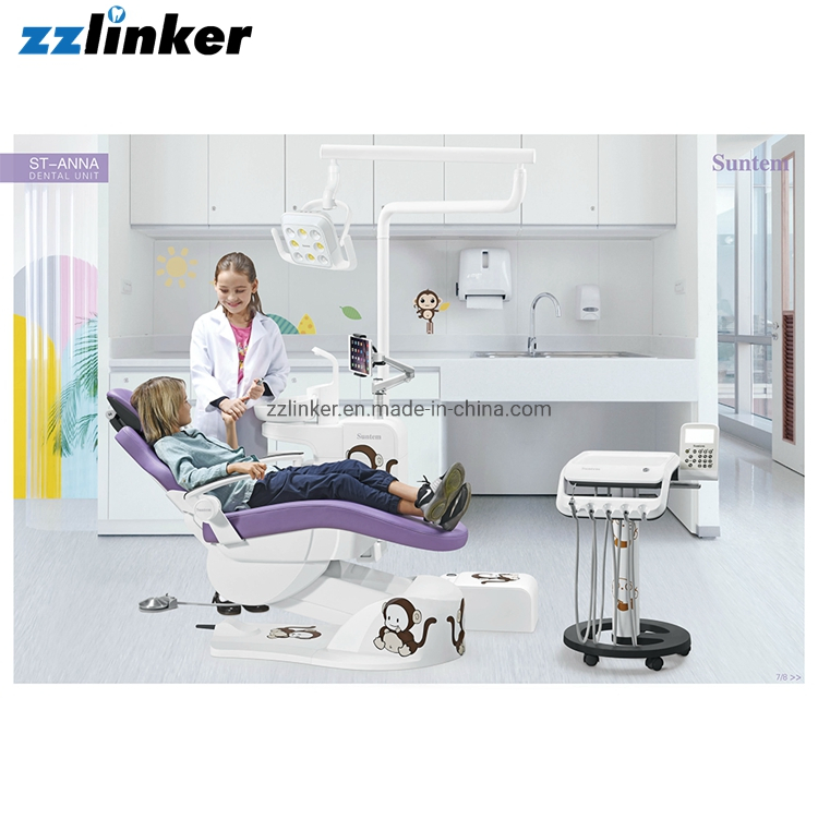 ST-Anna Trolley Type Suntem Pediatric Children Kids Cartoon Dental Chair Unit Price List