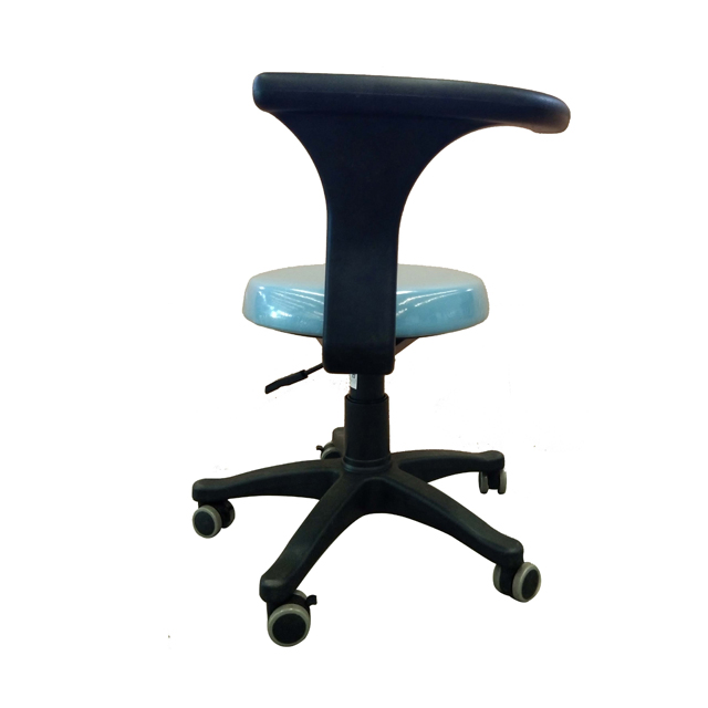 Height Adjustable Lab Bench Dental Stool PU Material