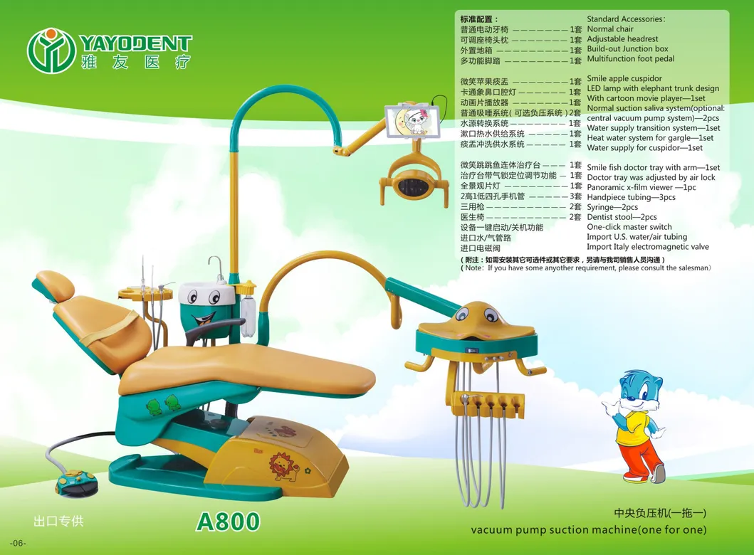 Kids Dental Unit Detail