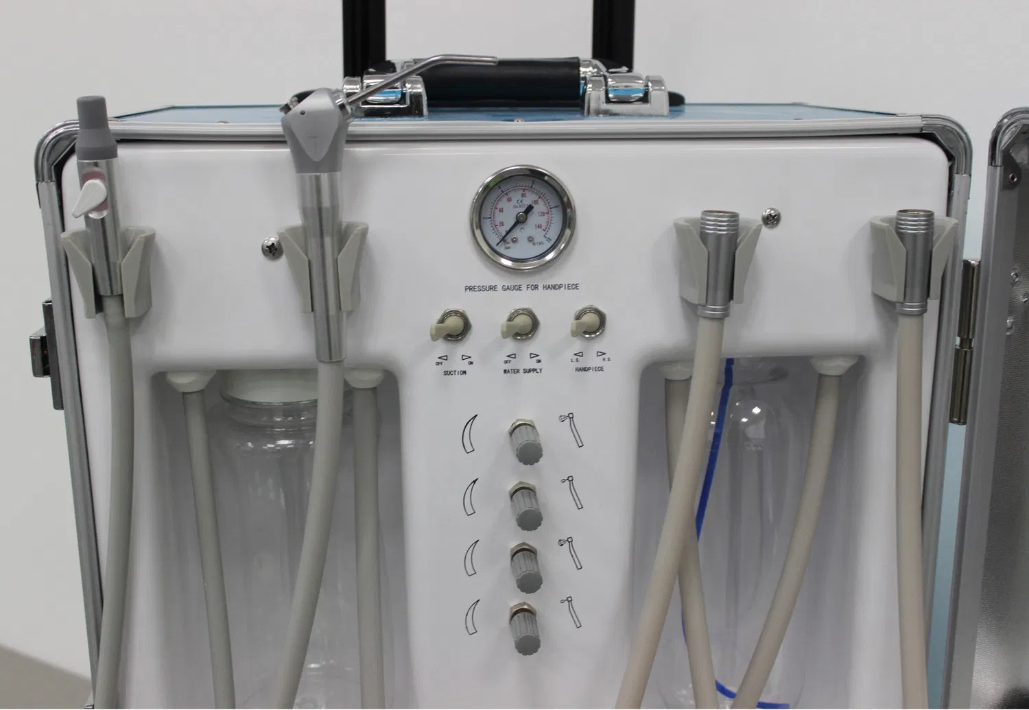 High Quality Portable Mobile Dental Unit with Electric Air Compressor High Quality Portable Dental Machine for Sale