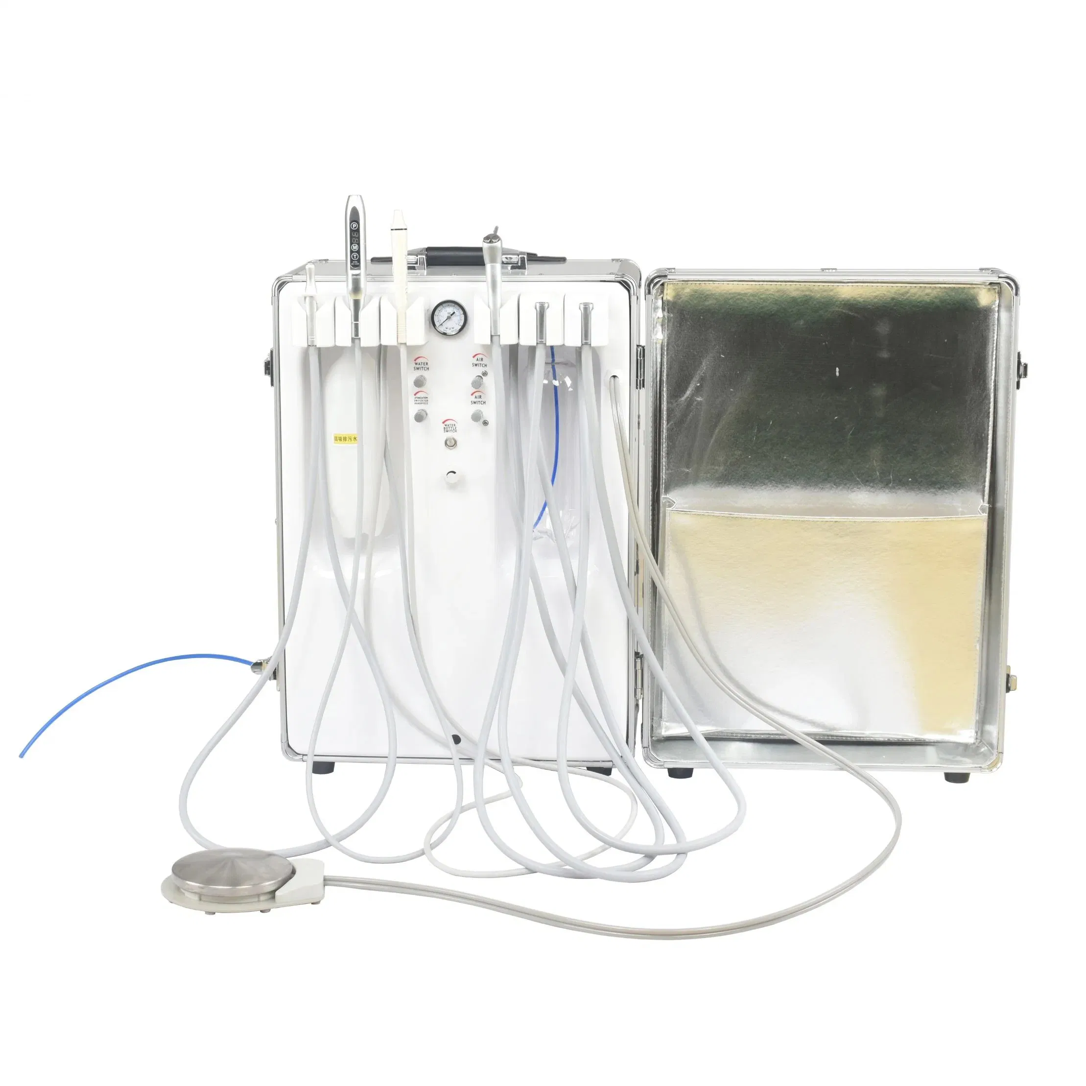 Portable Dental Turbine Unit with Weak Wall Hanging Type