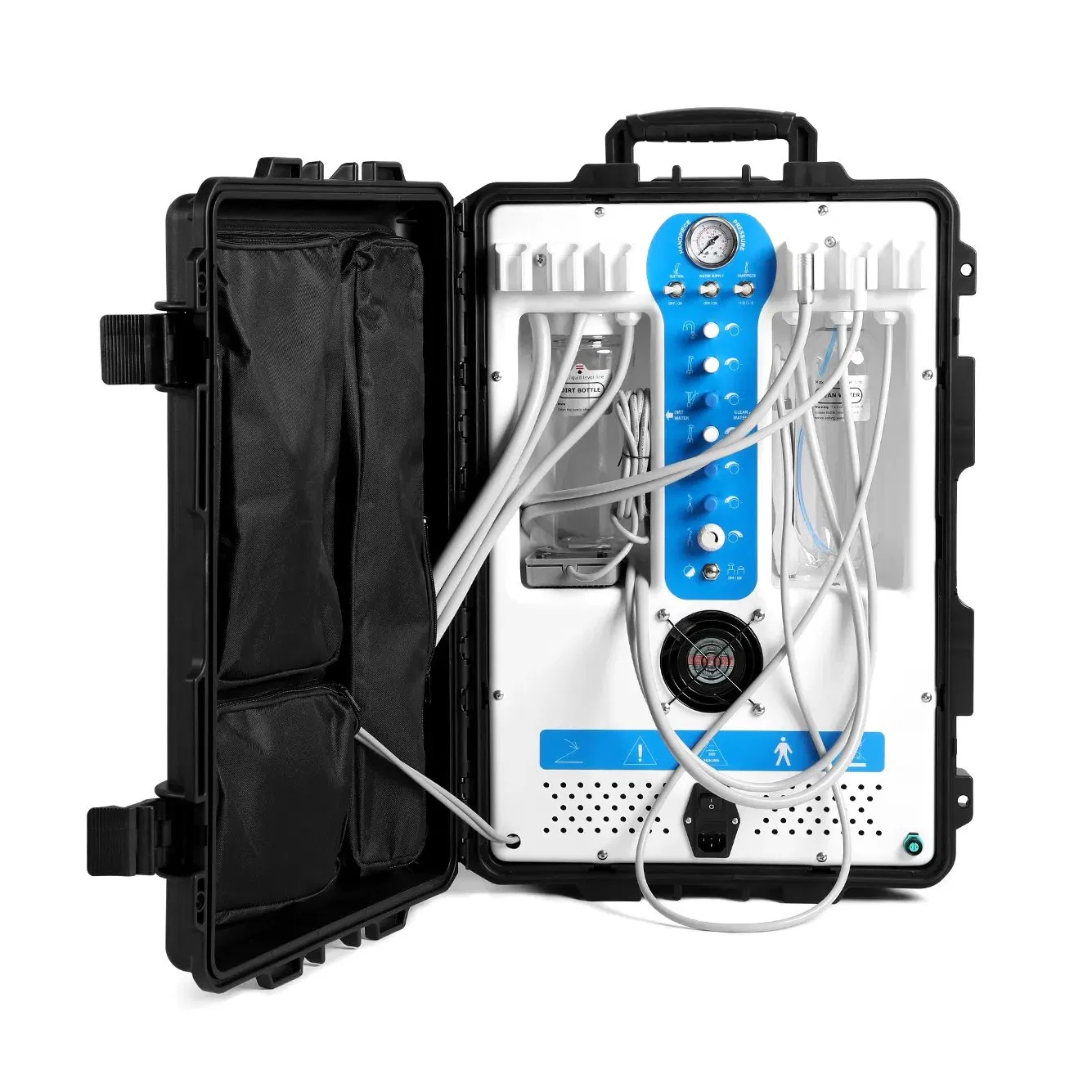 New Comfortable Dental Electric Surgical Unit Chair Portable Veterinary Dental Unit with Air Compressor