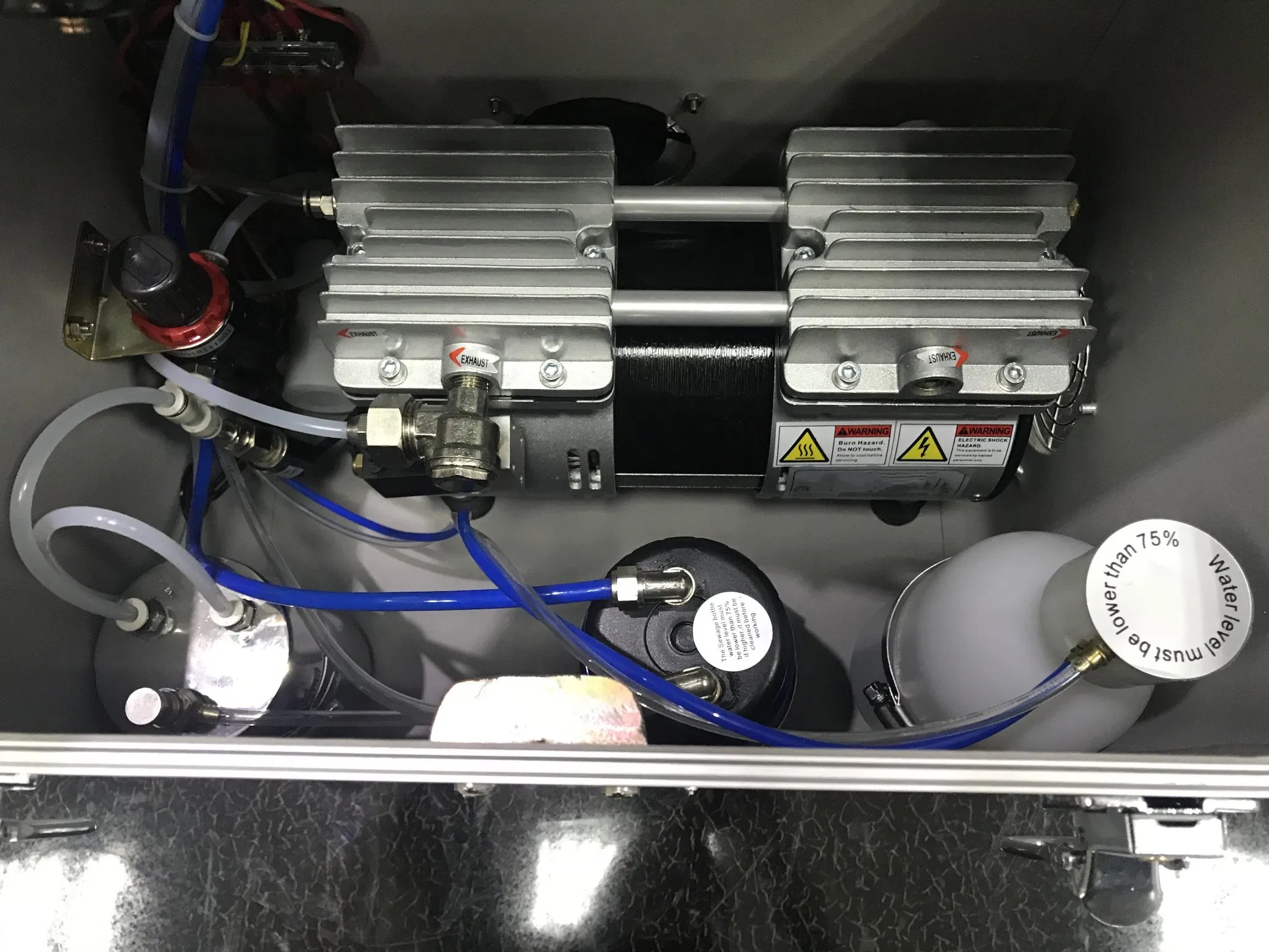 Available PDU-C02A CE ISO Approve Electric Portable Dental Unit Simple Dental Chair Unit with Air Tank