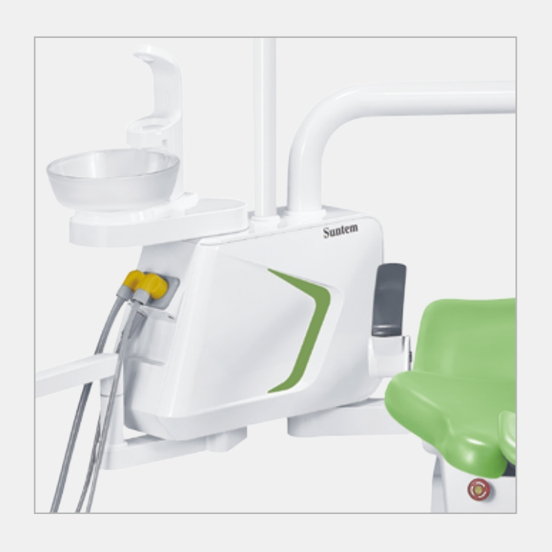 China Foshan Suntem ST-D530 Luxury Electric Dental Chair Unit Set Accessories Price Available