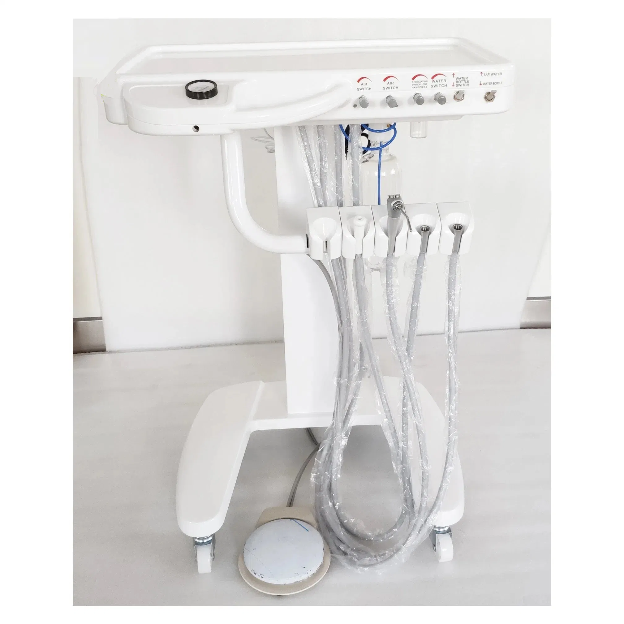 Portable Dental Dental Portable Turbine Unit Work with Air Compressor Dentistry Equipment
