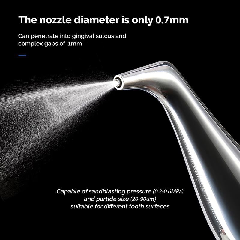 Dental Ultrasonic Scaler&Air Polisher 2 in 1 Sandblasting Periodontal Therapy System