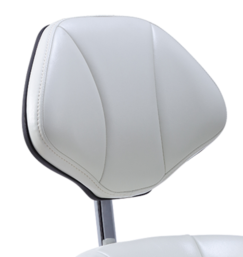 Medical Dental Dentist Chair Surgical Nurse's Doctor Stool with 360 Degree Rotation Armrest PU Leather Assistant Stool Chair