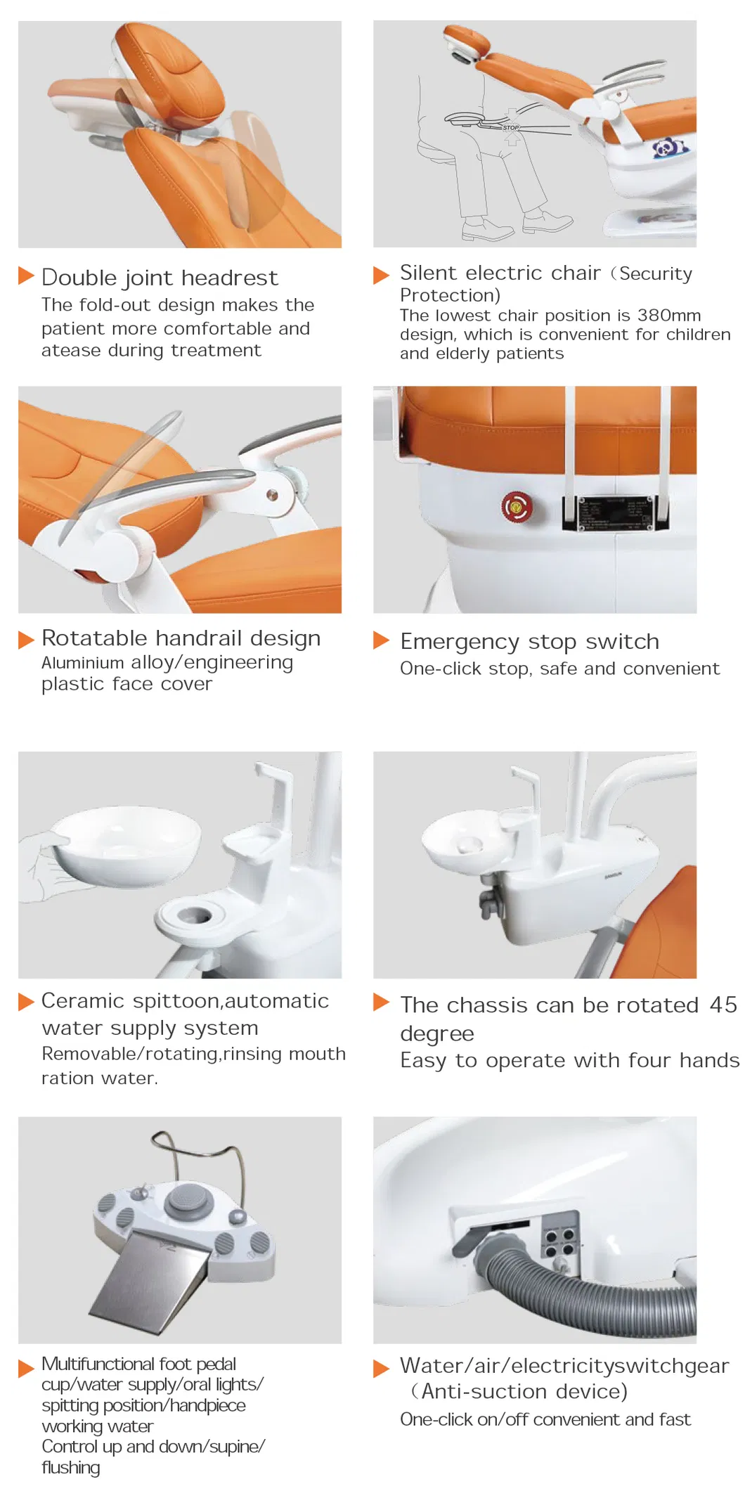 Dental Chair Detail 1
