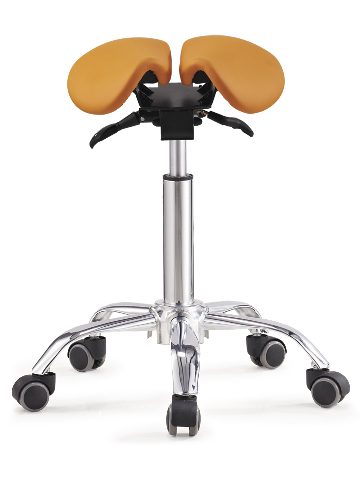 Factory Hy4008 Adjustable Backless Rolling Swivel Stool for Salon Medical Dental Office or Home