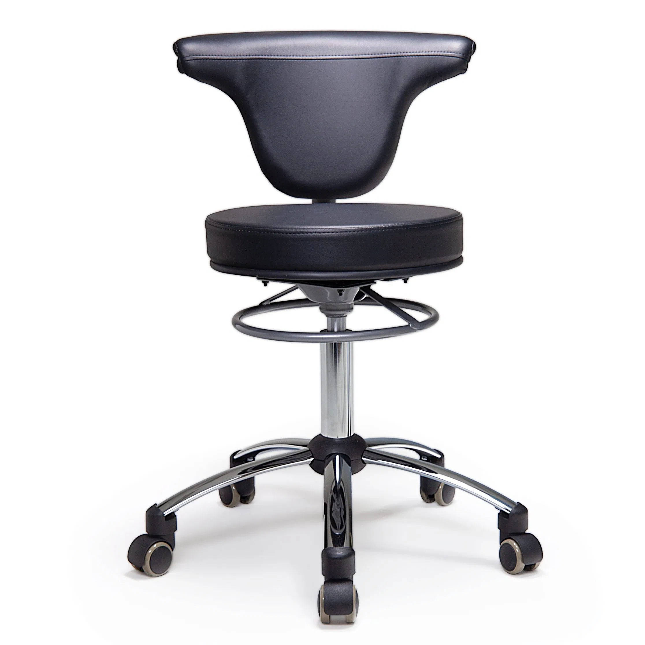Ergonomic Round Seat Adjstable Dental Assistant Chair Medical Stool