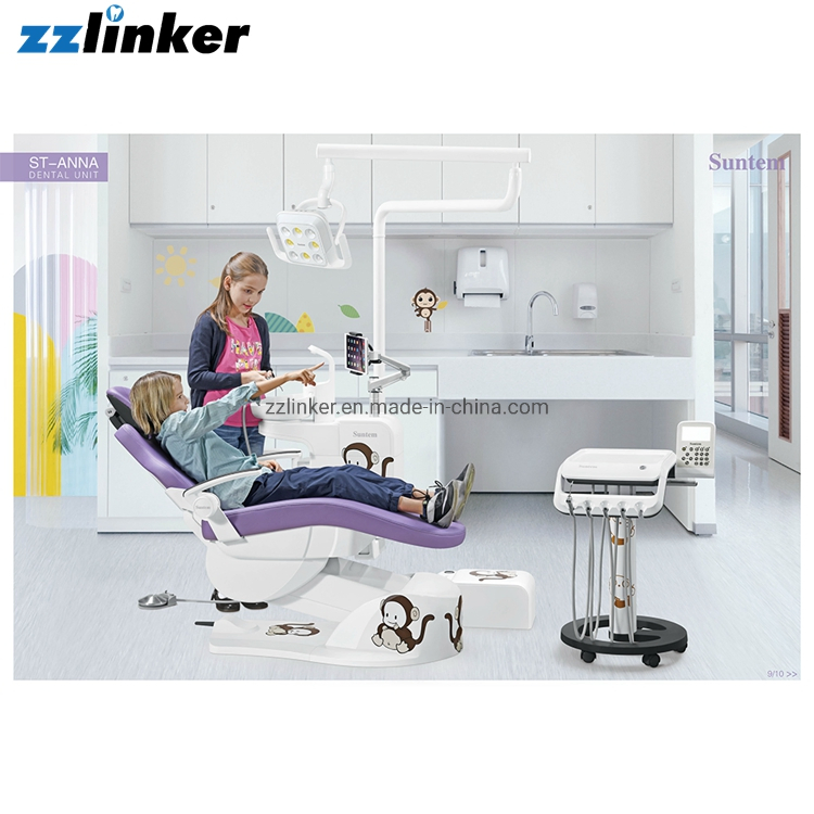 ST-Anna Trolley Type Suntem Pediatric Children Kids Cartoon Dental Chair Unit Price List
