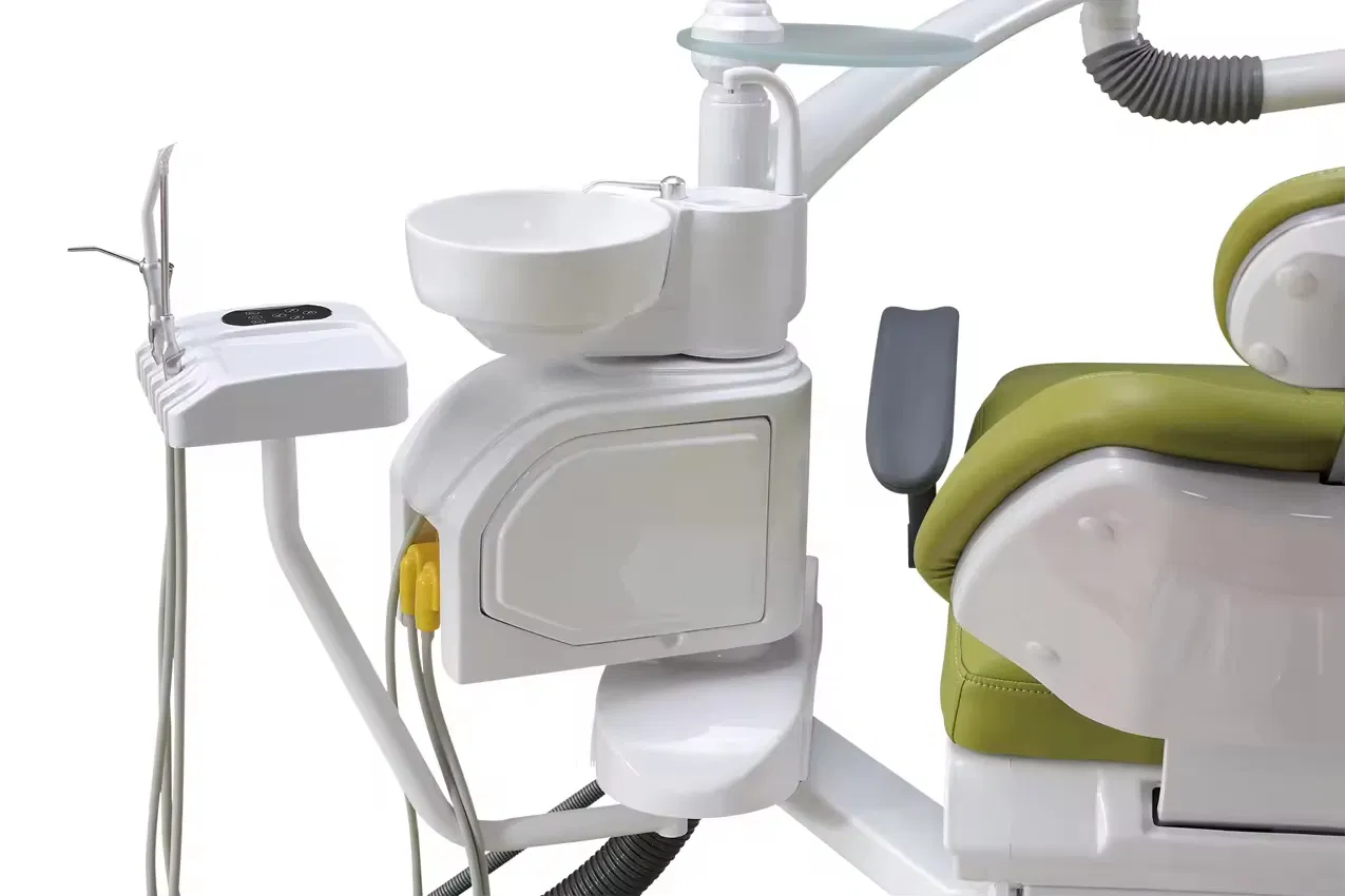 Premium Luxury Dental Chair Unit with Rotatable Spittoon Feature