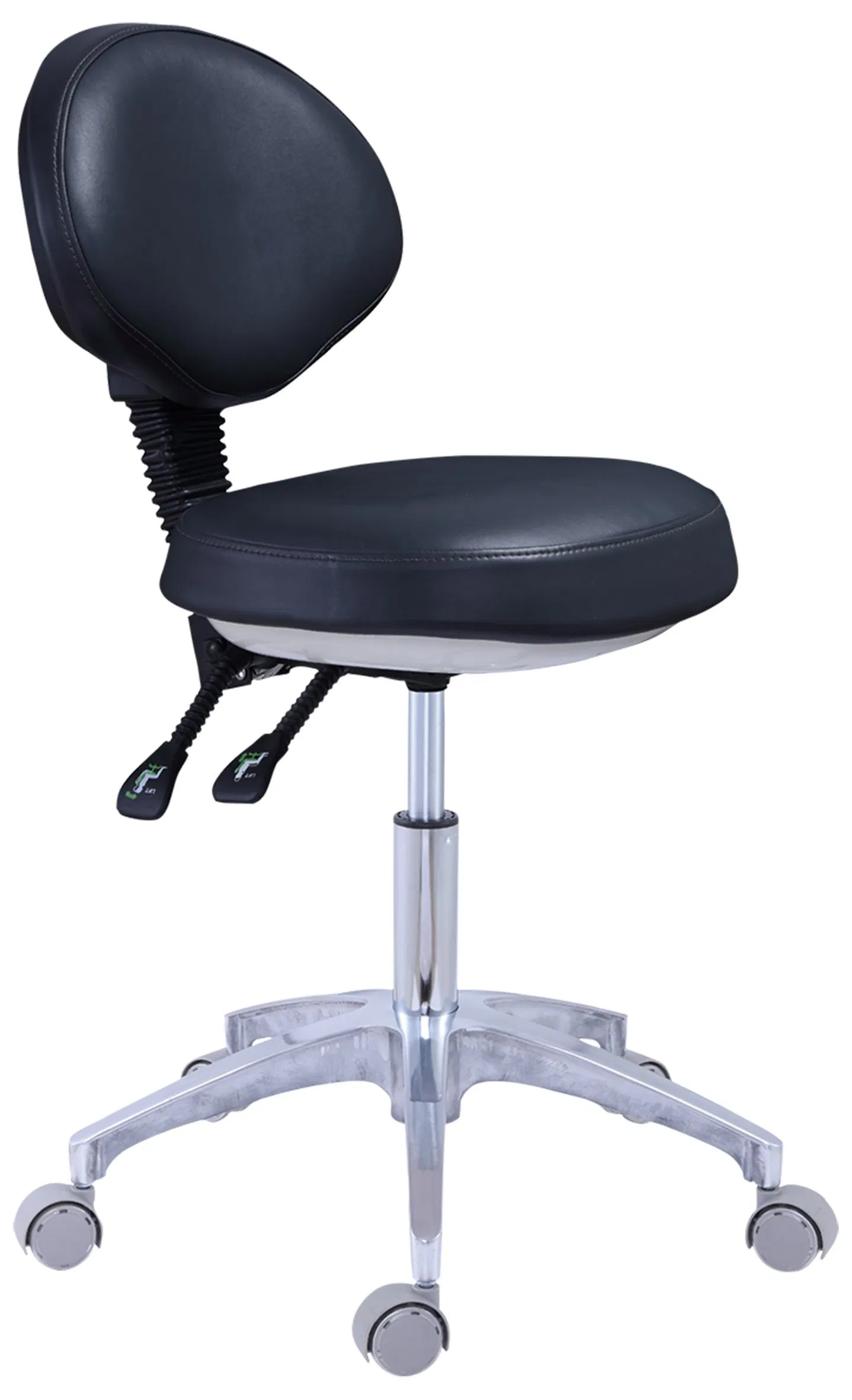 Adjustable Backrest Dentist Chair Dental Doctor Stool Dentists Stool for Clinic Dentist Lab