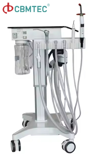 Dental Equipment Mobile Trolley Treatment Mobile Dental Cart Unit Portable Dental Unit
