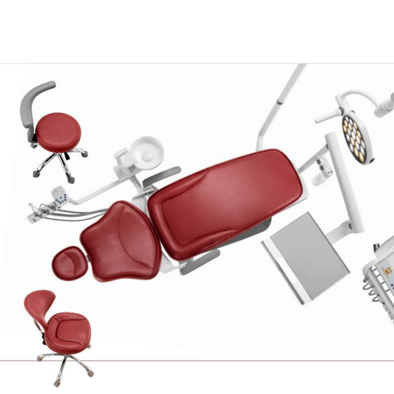 Luxury Design Dental Stool Round Seat with Backrest