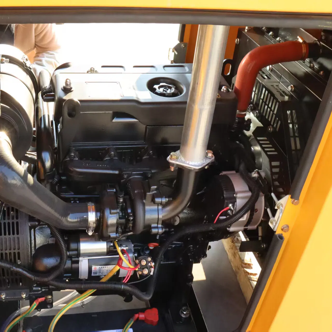 32t Rubber Tyred Gantry Crane with Safety Devices for Material Lifting