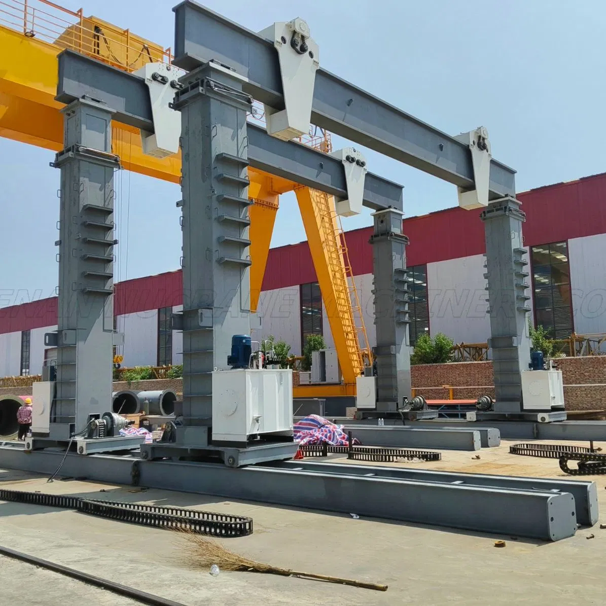Lifting Gtg Stg 100-1200ton Hydraulic Gantry Crane with Electric Lifting Point