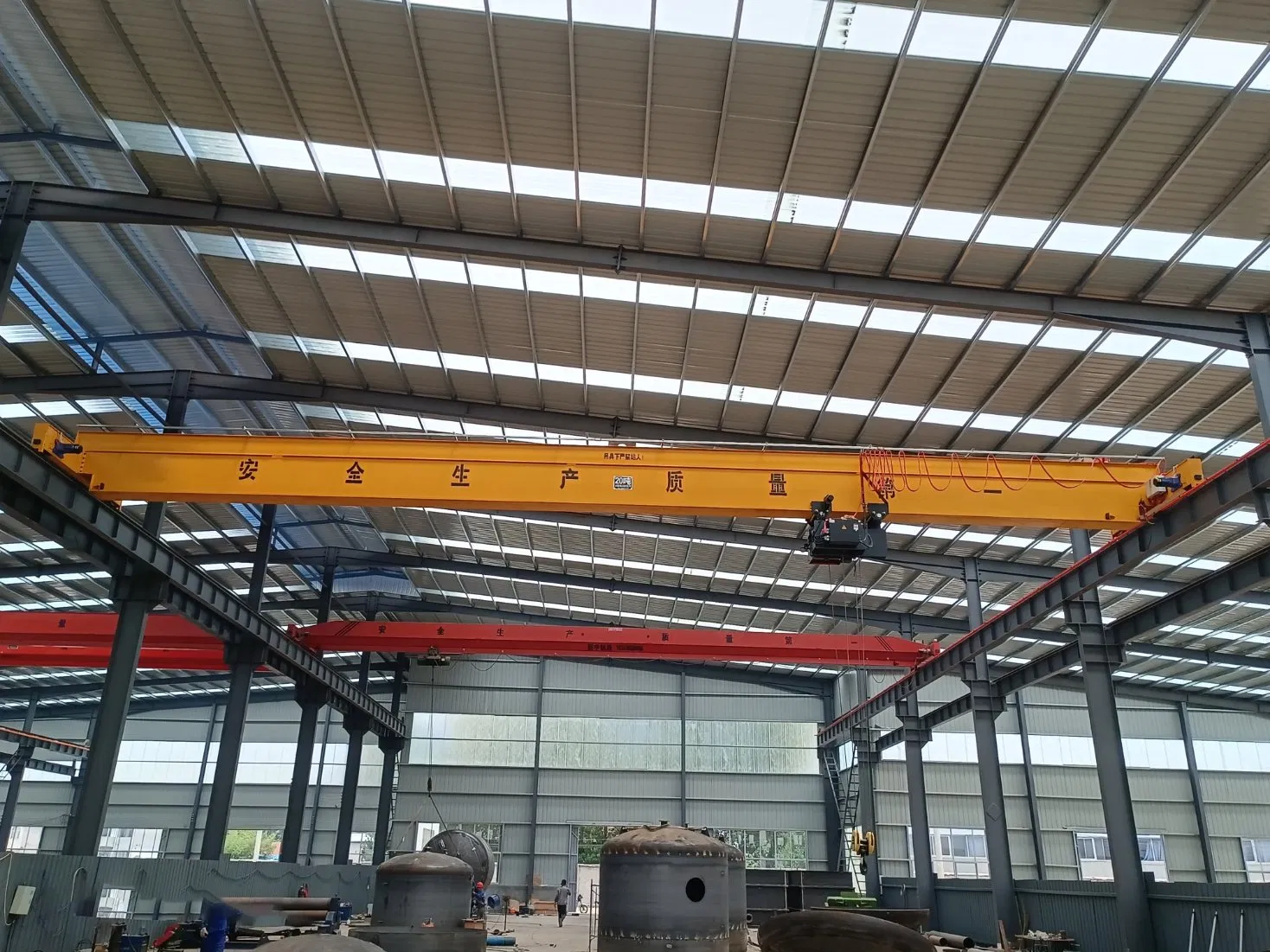China Factory Shanghai Supplier Low Noise Euro-Style 10 T Single Girder Electric Overhead Traveling Beam Bridge Crane Good Price
