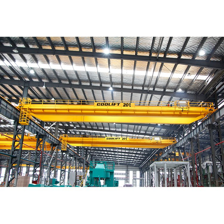 European Style 3.2-20t Single Girder Wire Rope Electric Hoist Traveling Overhead Crane