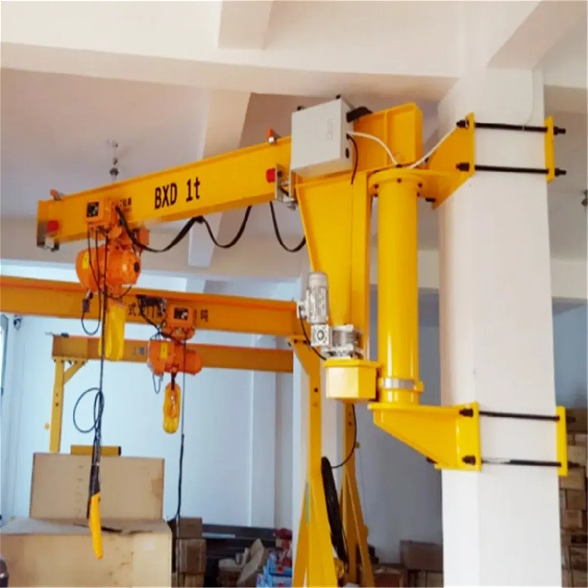 Effortless Setup Jib Crane for Temporary Work Sites
