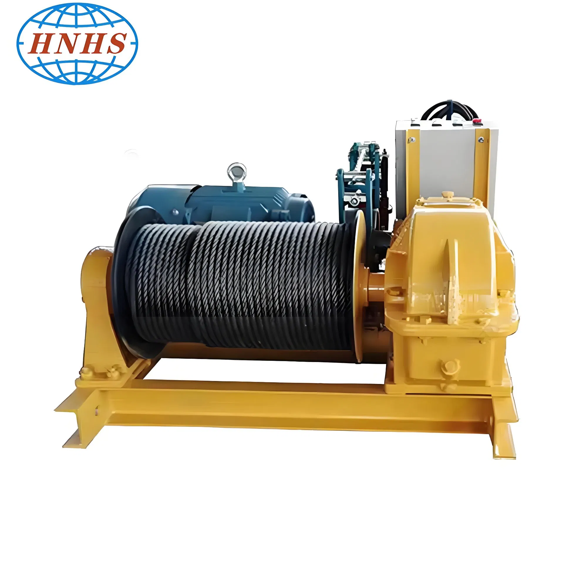Huasui JK type pneumatic winch ramp winch battery powered hoist winch for marble with CE Certification