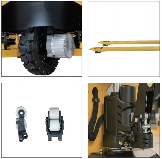 Wheel and Motor Detail