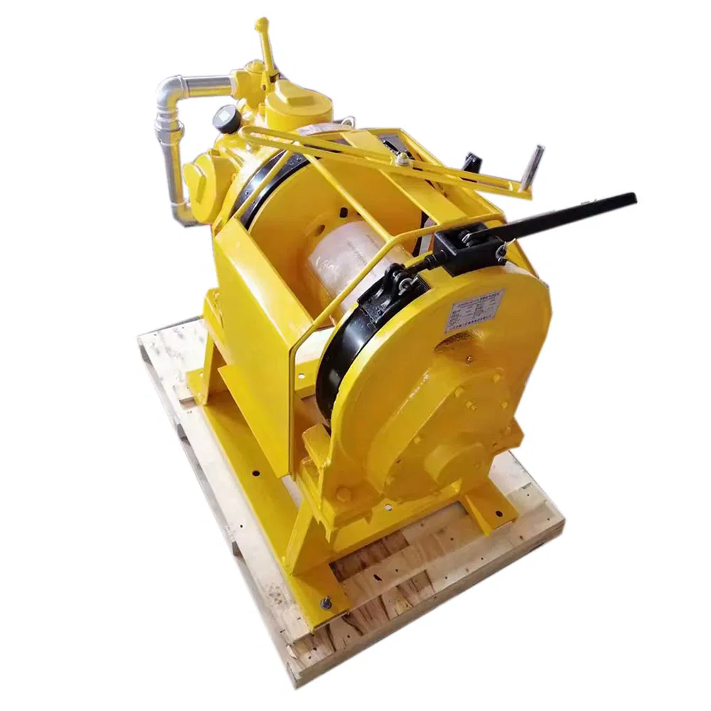 Pneumatic Winch with Average Speed of 0 13 for Quick Operations