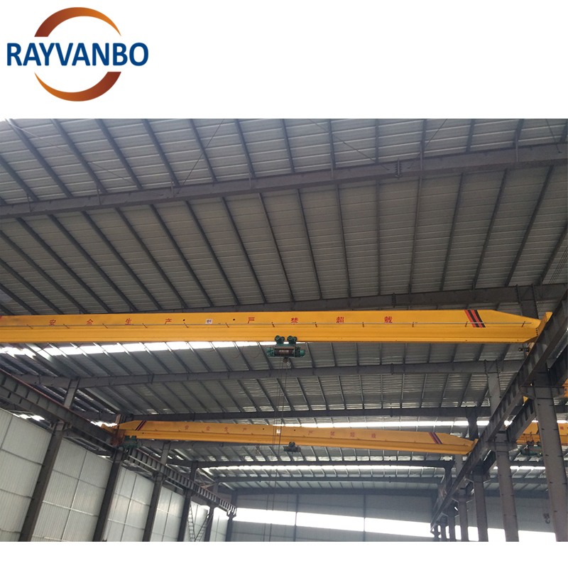 High Quality 1 Ton 3 Ton 5 Ton 10 Ton 20 Ton Electric Single Girder Overhead/Bridge Traveling Crane for Warehouse