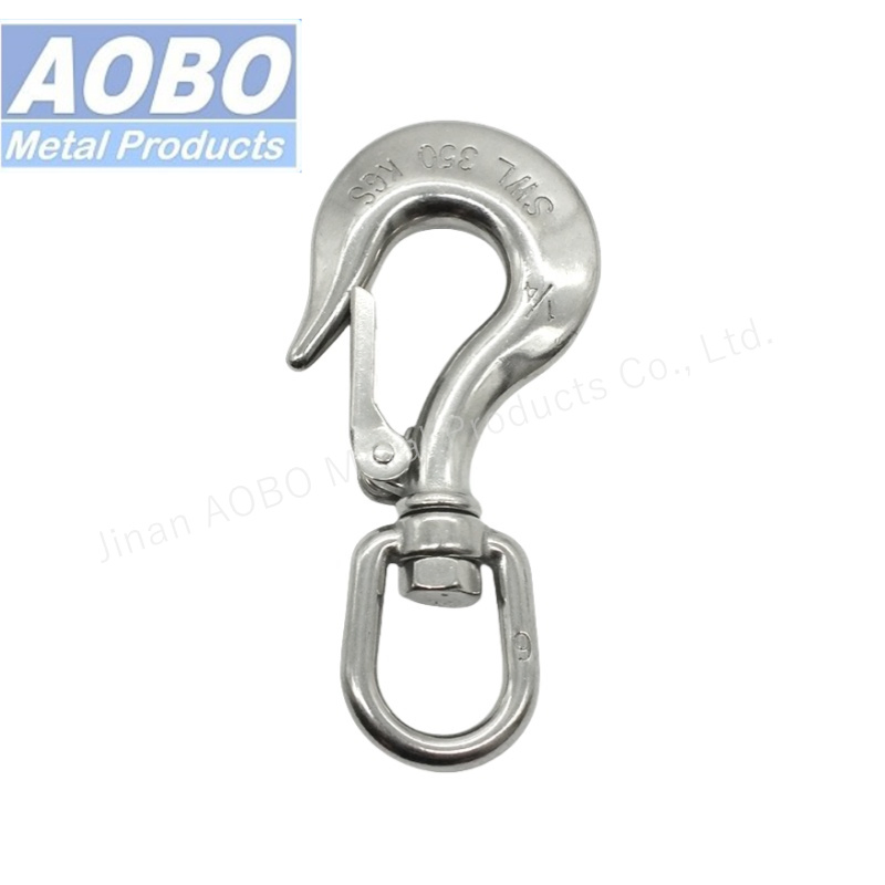Stainless Steel Heavy Snap Hook Shackle Swivel Sailing Hardware Rigging Hardware