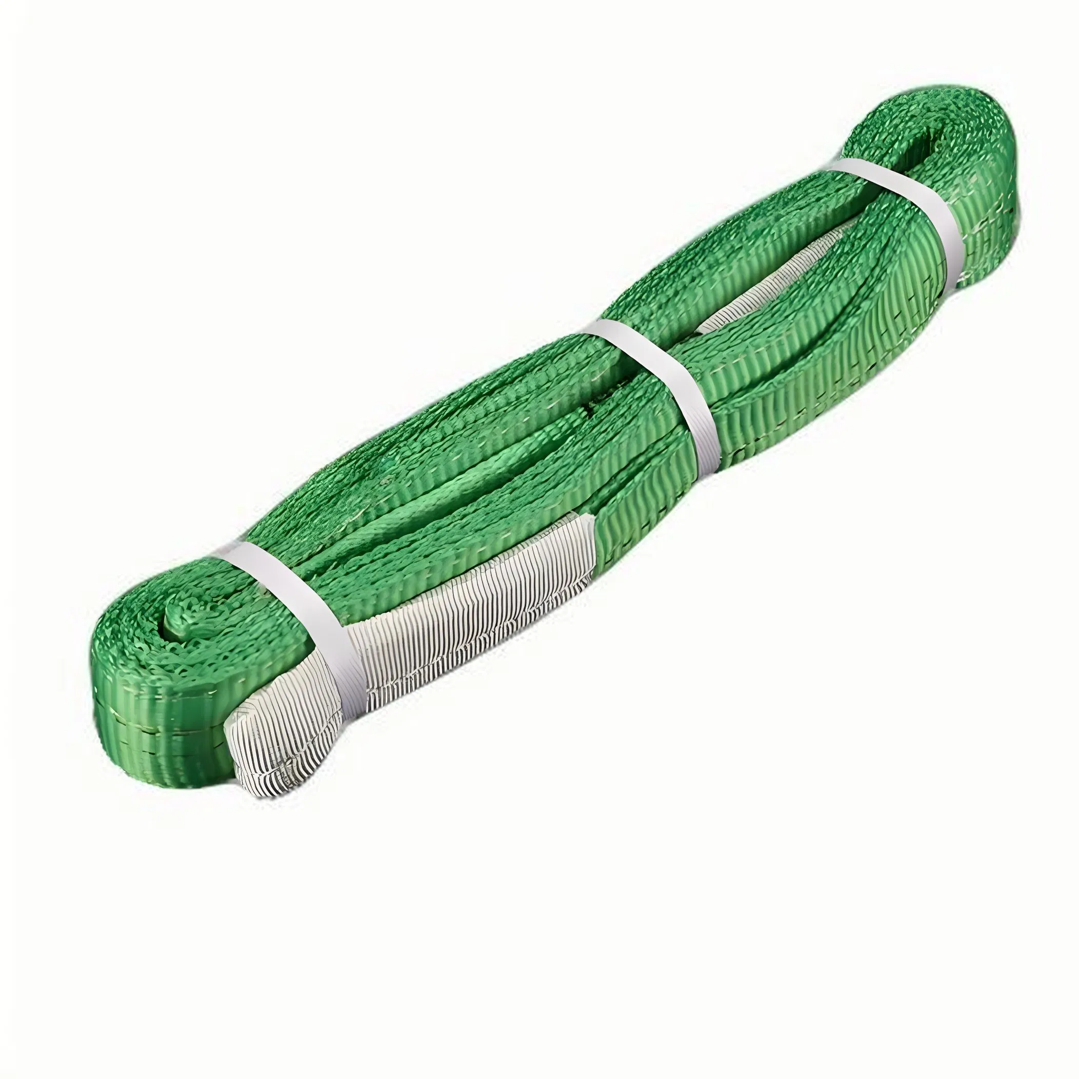 Webbing Sling Flat Strap for Cargo Lifting Industrial and Warehouse Environments