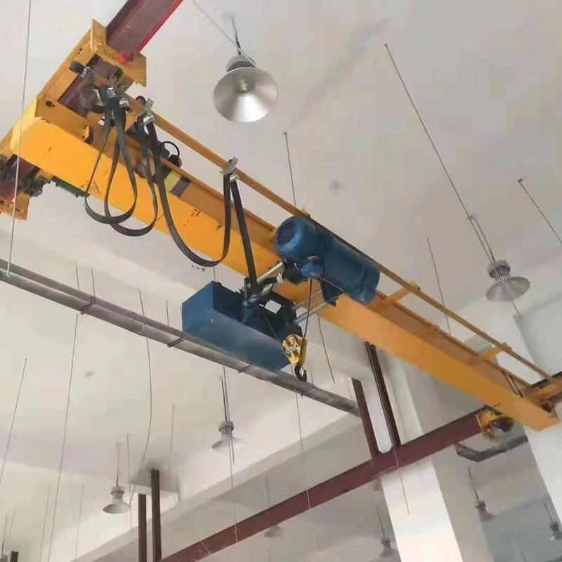 Customized 5ton 10ton 15ton Travelling Single Girder Overhead Bridge Crane with Euro Electric Hoist for Industrial Workshop