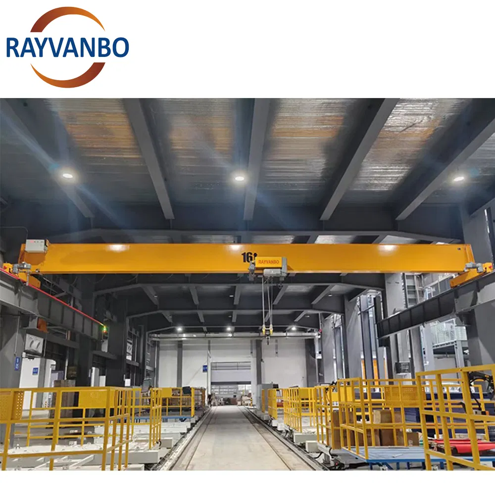 High Quality 1 Ton 3 Ton 5 Ton 10 Ton 20 Ton Electric Single Girder Overhead/Bridge Traveling Crane for Warehouse