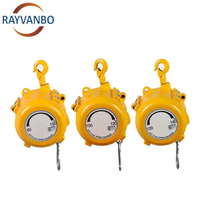 Alloy Materials Fast Shipping 1kg to 80kg 90kg 100kg Spring Balancer Mini Hanging with Self-Locking Equilibrador De Resorte