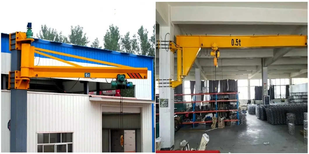 Compact Wall-Mounted Cantilever Jib Crane