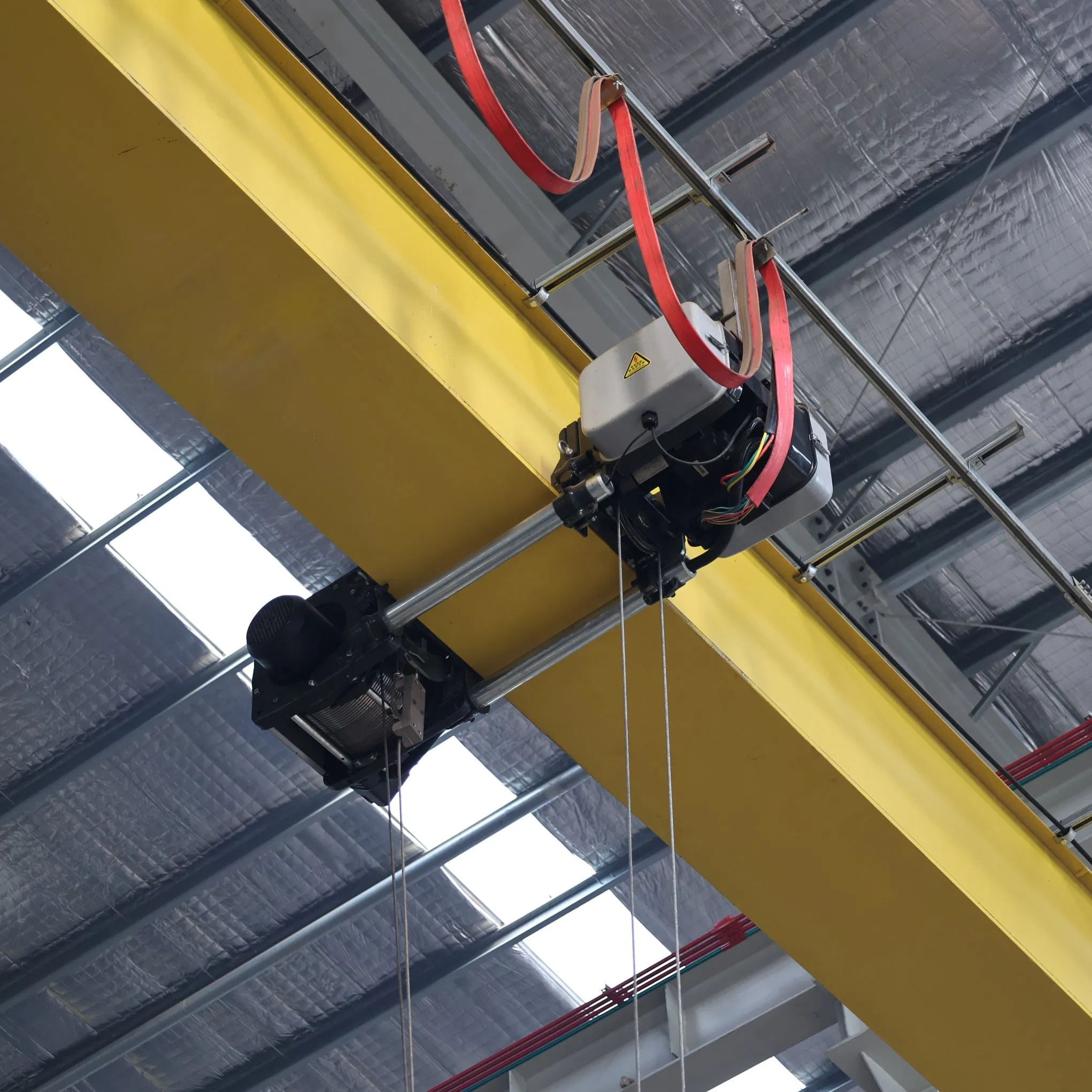 Customized 5ton 10ton 15ton Travelling Single Girder Overhead Bridge Crane with Euro Electric Hoist for Industrial Workshop