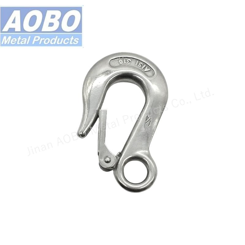Stainless Steel Heavy Snap Hook Shackle Swivel Sailing Hardware Rigging Hardware