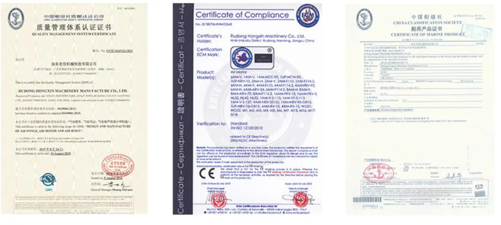 Specifications Table 3