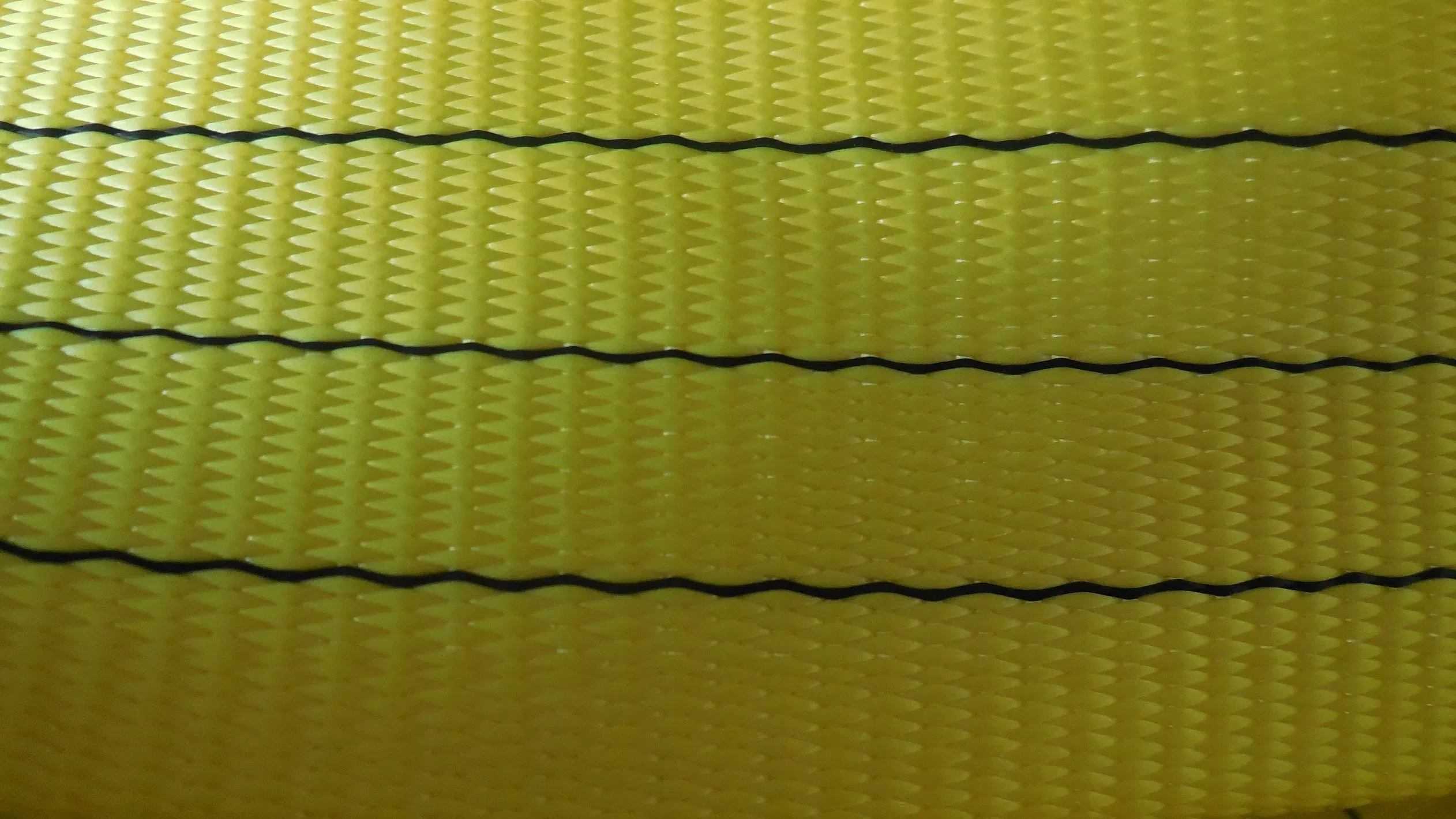 3tons 1meter Polyester Eye-Eye Flat Webbing Sling Strap for Lifting En1492-1